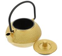 PRETYZOOM Mini Iron Kettle Tea Small Teapot Cast Iron Teapot Tabletop Ornament for Tea Kettle Use in Home Office