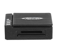 PRETYZOOM Mini Office Printer Model for Dollhouse Work Scene, Black Pla Miniature Printer with Realistic Design and Intricate Details, for Miniature Setups and Dollhouse Office Environments