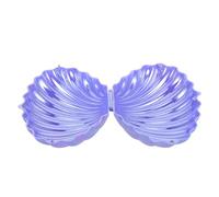 PRETYZOOM Mini Seashell Storage Boxes Mermaid Party Decoration Portable Candy Holder for Weddings Special Events Jewelry Dish Compact Easy to Clean