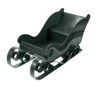 PRETYZOOM Mini Sled Ornament Santa Sleigh Christmas Sleigh Sleigh Candy Dish Decoration Table Centerpiece Xmas Sled Ornament Sleigh Basket Candy Bowl Plastic Sleighs Model Tabletop Sleighs