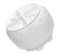 PRETYZOOM Mini Ultrasonic Turbine Washer Portable Powered Washing Machine for Rv Home College and Travel Fully Automatic with and User Friendly Design