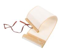 PRETYZOOM Mini Vintage Chinese Calligraphy Paper Scroll, Blank Hanging Scroll Roll for Painting and Calligraphy Art, White Fish Roe Gold Accent, Multifunctional Rice Paper for Home Decor