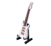 PRETYZOOM Miniature Guitar Decor Musical Instrument Model Guitar Accessories Party Decorations Unique Ornament