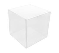 PRETYZOOM Ml Volume Measurement Box for Math Teaching Model, Plastic Cube with Segmented Scale, Interactive Learning Tool for Homeschool Math Aid and Classroom Demonstrations