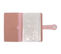 PRETYZOOM Money Organizer Budget Binder with Clear Storage Pockets for Cash Management Lightweight Money Book for Travel Bill Sorting and Savings Challenge Stylish Portable Cash Organizer