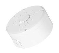 PRETYZOOM Monitor Cable Junction Box Weatherproof Security Monitor Cover for Wire Management Plastic Round Electrical Wiring Box for Indoor Outdoor Use Fit for Various Security Cameras