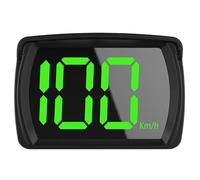 PRETYZOOM Multifunctional Car Digital Display Gps Speedometer with Accurate Positioning, Abs and PC Material, Stylish Modern Design for Motorcycle and Car Head up Display
