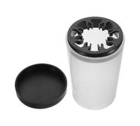 PRETYZOOM Nail Art Brush Cleaner Pot Plastic Small Soaking Cup Uv Gel Pen Holder Nail Brush Cleaning Pot for Manicure Tool Organization