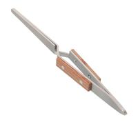 PRETYZOOM Nail Pinching Clips Nail Art Shaping Clips Stainless Steel and Wood Construction Support Long Time Using for Home and Suitable and Novice Manicurists