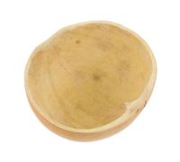 PRETYZOOM Natural Gourd Water Spoon Large Capacity Yellow Round Multipurpose Water Scoop for Household Kitchen Watering and Gardening Use Simple Design Handy Kitchen Gadget