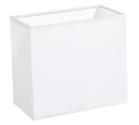 PRETYZOOM Natural Linen Lamp Shades, E27 Rectangular Lampshade Cover Clip On Lampshade Replacement for Beside Table Lamp Floor Light Chandelier Lamps