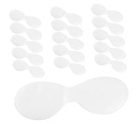 PRETYZOOM Non-woven Cotton Eye Mask Sheets 100 Pieces Moisturizing Eye Care Paper for Skin Hydration and DIY Treatment in Beauty and Personal Care