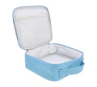 PRETYZOOM Oxford Cloth Medicine Organizer Bag Fully Opened Layout, Portable Emergency Storage Pouch for Outdoor Activities and Office Use