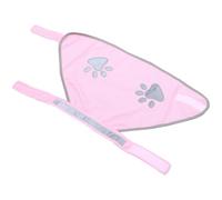PRETYZOOM Pet Dog Vest 5 Pcs Dog Safety Reflective Vest High Visibility Easy to Wear Soft Polyester Breathable Paw Printing Suitable for Daily Walks Pet Owners