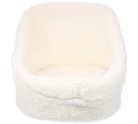 PRETYZOOM Photography Prop Photo Sofa Simple Delicate Design Fine Texture Safe to Lie on Birthday Taking Photo White