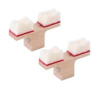 PRETYZOOM Piano Maintenance Tool with Wool Felt and Wood Material 2pcs for Upright Pianos Comfortable to Touch Reliability