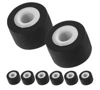 PRETYZOOM Pinch Roller 12Pcs 9Mm Bearing for Tape Recorder Repair and Radio Tape Maintenance Accessories