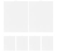 PRETYZOOM Plastic Canvas 6Pcs 10.2X13.2 Inch Cuttable Mesh Sheets for Knitting Crochet and Cross-Stitch Crafts
