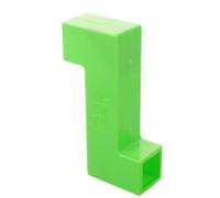 PRETYZOOM Plastic Optical Periscope Physics Optics Reflection Tool with Plane Mirror, Light Green Plastic Material, Supports Quick Assembly and Disassembly, for School Lab Equipment