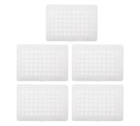 PRETYZOOM Plastic Pipette Tip Storage Box Efficient Storage for 200ul Pipettor, 5pcs White Plastic Organizer Easy Tip Monitoring and Labs with Limited Space and Research Facilities
