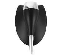 PRETYZOOM Plastic Tweeter Mount Shell for Car Speaker Tweeter Pod Housing, Easy Installation and Versatile Use Modern Black Plastic and Alloy Material, for Car Interior or Home Setup
