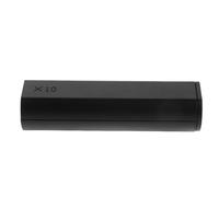 PRETYZOOM Portable Battery Case with 10 Individual Slots, Lightweight Plastic Storage Container with Secure Closure, Compact Black Box for Daily Commutes the Go