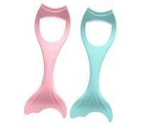 PRETYZOOM Portable Eyelash Assist Tool 2pcs Silicone Mascara Shields Will Not Stain Skin Makeup Gadget for Girls
