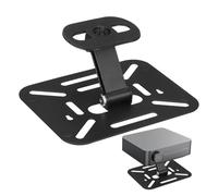 PRETYZOOM Portable Foldable Projector Stand with Multi Angle Metal Desktop Holder Lightweight and Tool Setup for Office Home Travel Outdoor Gatherings and Stable Projection