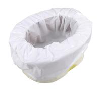 PRETYZOOM Portable Folding Potty Seat Toilet Easy to Carry and Clean with Trash Bags Lightweight Plastic Design for Travel and Camping
