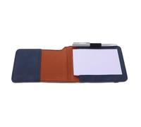 PRETYZOOM Portable Golf Scorecard Book with Writing Pen, Pu Leather Small Pocket Yardage Notebook for Accurate Scorekeeping in Outdoor Sports, Stylish and Lightweight for Golf Enthusiasts