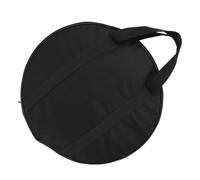 PRETYZOOM Portable Oxford Cloth Gong Storage Bag 40x8cm Single-layer Cymbal Carrier with Handle, Waterproof Instrument Holder for Traditional Chinese Percussion and Opera Gong Protection