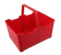 PRETYZOOM Portable Plastic Beer Bottle Basket with Handle Large Capacity Drink Carrier for Beer Wine Bottled Beverages Multipurpose Beverage Holder for Bars Ktv Parties and Outdoor Use