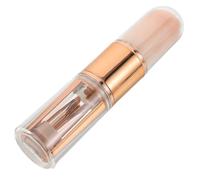 PRETYZOOM Portable Retractable Makeup Brush Set 5-in-1 Mini Lightweight Silicone Head Brushes with Case for Daily Commuting and Home Use, Practical Elegant Design for Women and Girls