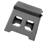 PRETYZOOM Portable Toilet for Camping Foldable Storage Box Car Toilet with Lid Easy Transport Pp Material Plastic Garbage Bag Outdoor Use Stool for Porch