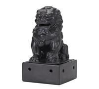 PRETYZOOM Powder Incense Burner Ceramic Incense Holders Black round Chic Design with Delicate Carving Smooth and Polished Finish for Office and Sauna Room Relaxation