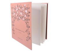 PRETYZOOM Pressed Flower Album for Long-term Preservation with Removable Pages, Pink Paper Material, 25 Pages Each Book, for DIY Specimen Book and Plant Or Dried Flower Storage