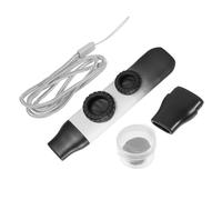 PRETYZOOM Professional Kazoo Instrument Set with Adjustable Tone for Guitar and Ukulele, Made of Sturdy Black Plastic, Easy to Play Musical Instrument for Children and Musical Enlightenment