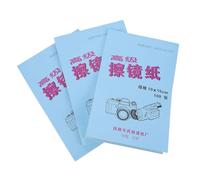 PRETYZOOM Professional Lens Cleaning Paper for Camera Lens Fingerprint Removal Convenient Booklet Design 300 Sheets White Paper Tissue for Microscope Users