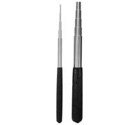 PRETYZOOM Professional with Rounded Edges with Stainless Steel Wire Wrapping Mandrel Tool Set and for Jewelry Making Projects and Metal Art Craft Work, for Beginners and Professionals