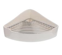 PRETYZOOM Rabbit Potty Ceramic Triangle Corner Litter Box with Electroplated Internal Grid Wear-resistant Easy to Remove and Install Pet Toilet for Home Kitchen Use