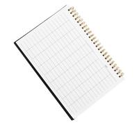 PRETYZOOM Record Book for Business with Inventory Log Book for Business and Expense Ledger, Featuring Smooth Writing Paper and Sturdy Pp Cover, for Warehouse and Home Financial Analysis