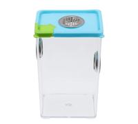 PRETYZOOM Reptile Breeding Case Breeding Box for Reptile Lightweight Easy to Observe Plastic Simple Shape Terrarium for Frog and Corn Snake Random Color