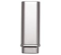 PRETYZOOM Retractable Blush Brush with Silver Nylon and Abs Handle, Easy to Carry and Store, Portable Makeup Kabuki Powder Brush for Travel and Outdoor Use