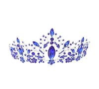PRETYZOOM Retro Crown Headband in Leaf Design Unique and Delicate Baroque Style for Female Wedding Accessory for Fancy Dress Occasions
