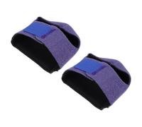 PRETYZOOM Reusable Blue Silicone Heel Cushion Comfortable Anti-Slip Cloth Cover, Multi-use Heel Protective Tool for Foot Relief and Everyday Wear