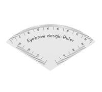 PRETYZOOM Reusable Eyebrow Stencil Template for Shaping - Eyebrow Ruler Drawing Tool for Precise Brow Mapping and Symmetry - Quick Makeup Guide for Daily and Party Use