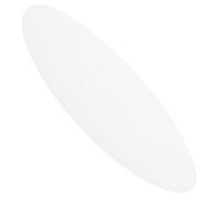 PRETYZOOM Round Acrylic Ceiling Light Panel Φ25.5cm with Double-Sided Frosted Lampshade 1mm Thick Plastic Cover for Bedroom Led Ceiling Fixture Shade