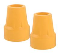 PRETYZOOM Rubber Crutch Tips Replacement for Hiking and Trekking Poles 2pcs with Anti-wear Skid Protection Sturdy Non-Slip Cane Foot Covers for Elderly Walking Accessories