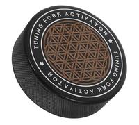 PRETYZOOM Rubber Tuning Fork Activator Noiseless Sound Tool with Sustained Tone for Music and Medical Use, Single Peaceful Tuning Fork Puck Kit Suitable for Instrument Maintenance