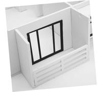 PRETYZOOM Scale DIY Architectural Model Kit Unfinished Layout House Model for Crafting Enthusiasts with Precise Apartment Renderings and Intuitive Interior Visualization